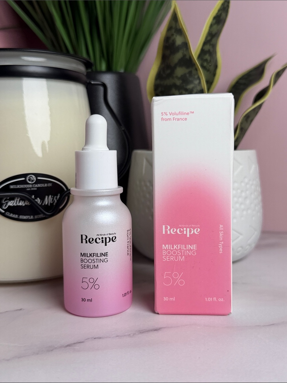Milkfiline Boosting Serum 5% — Pink